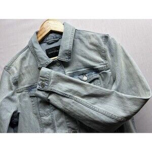Banana Republic Women's Denim Blue Jean Jacket Size Medium Classic Retro Y2K